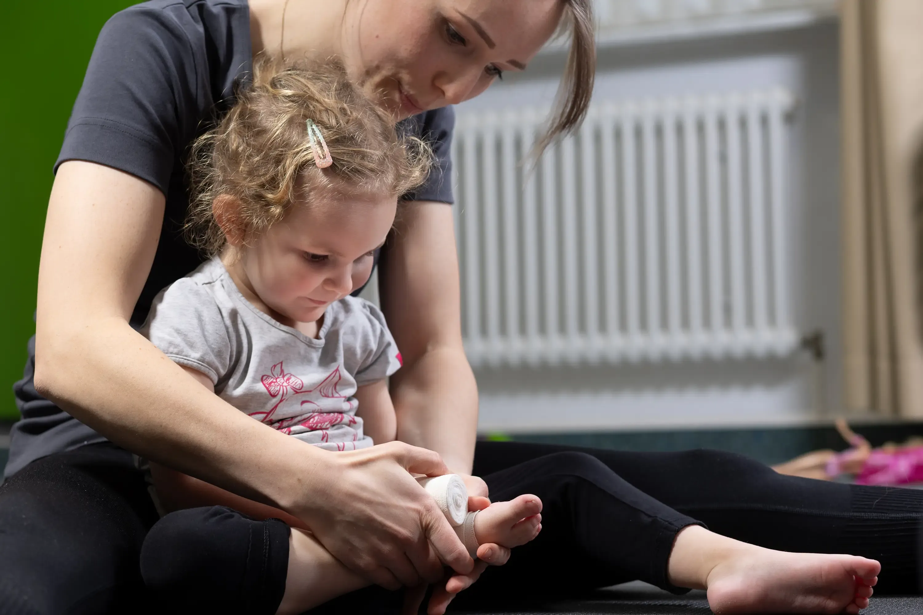 Dreidimensionale Fußtherapie nach Zukunft-Huber